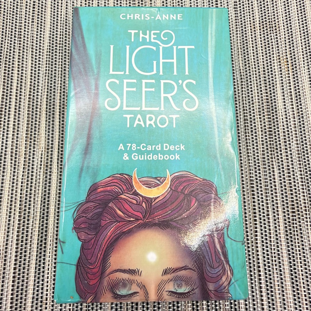 The Light Seer's Tarot Chris-Anne 78 Card Deck and Guidebook Boho Intuitive Art